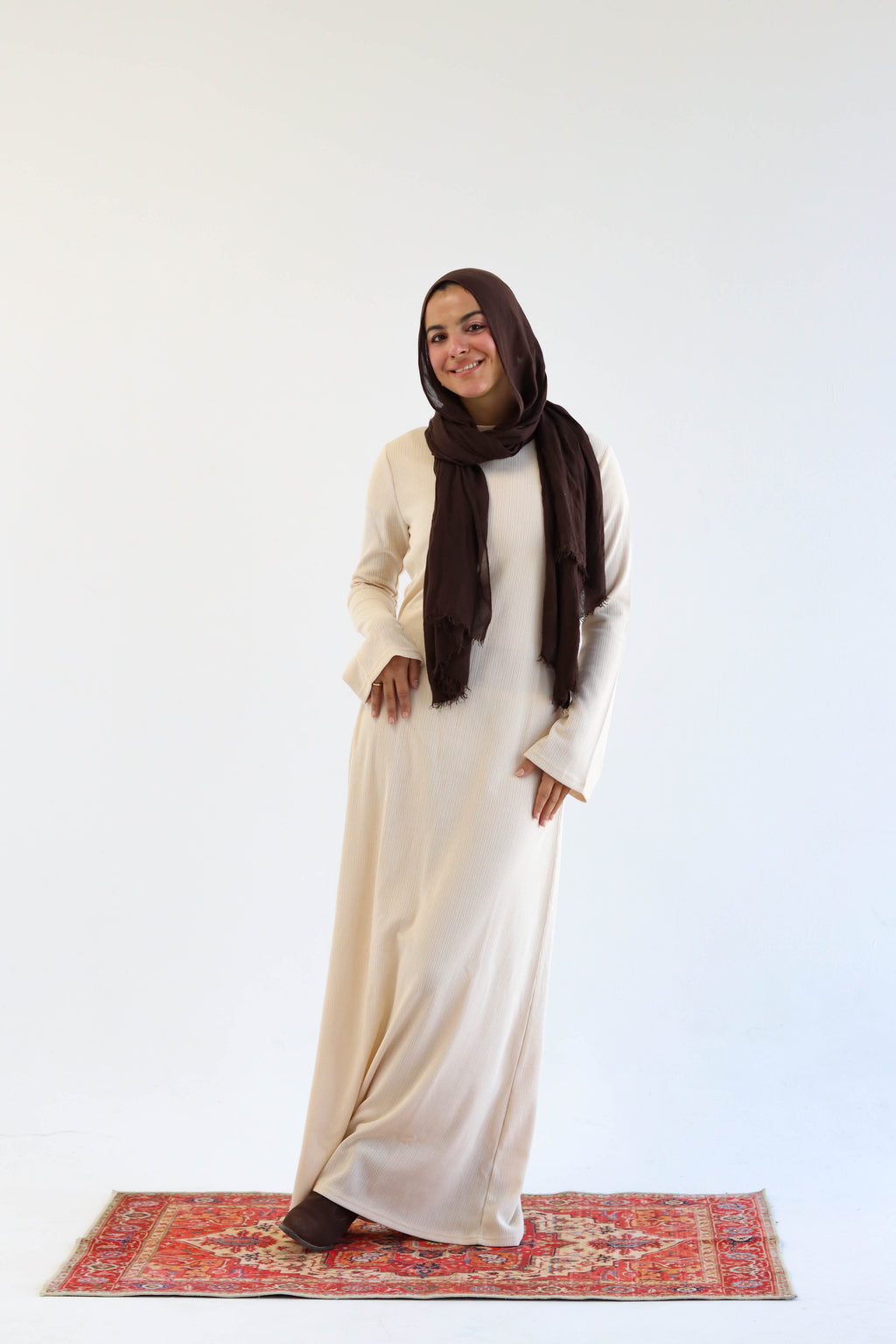 Basic Dress Beige