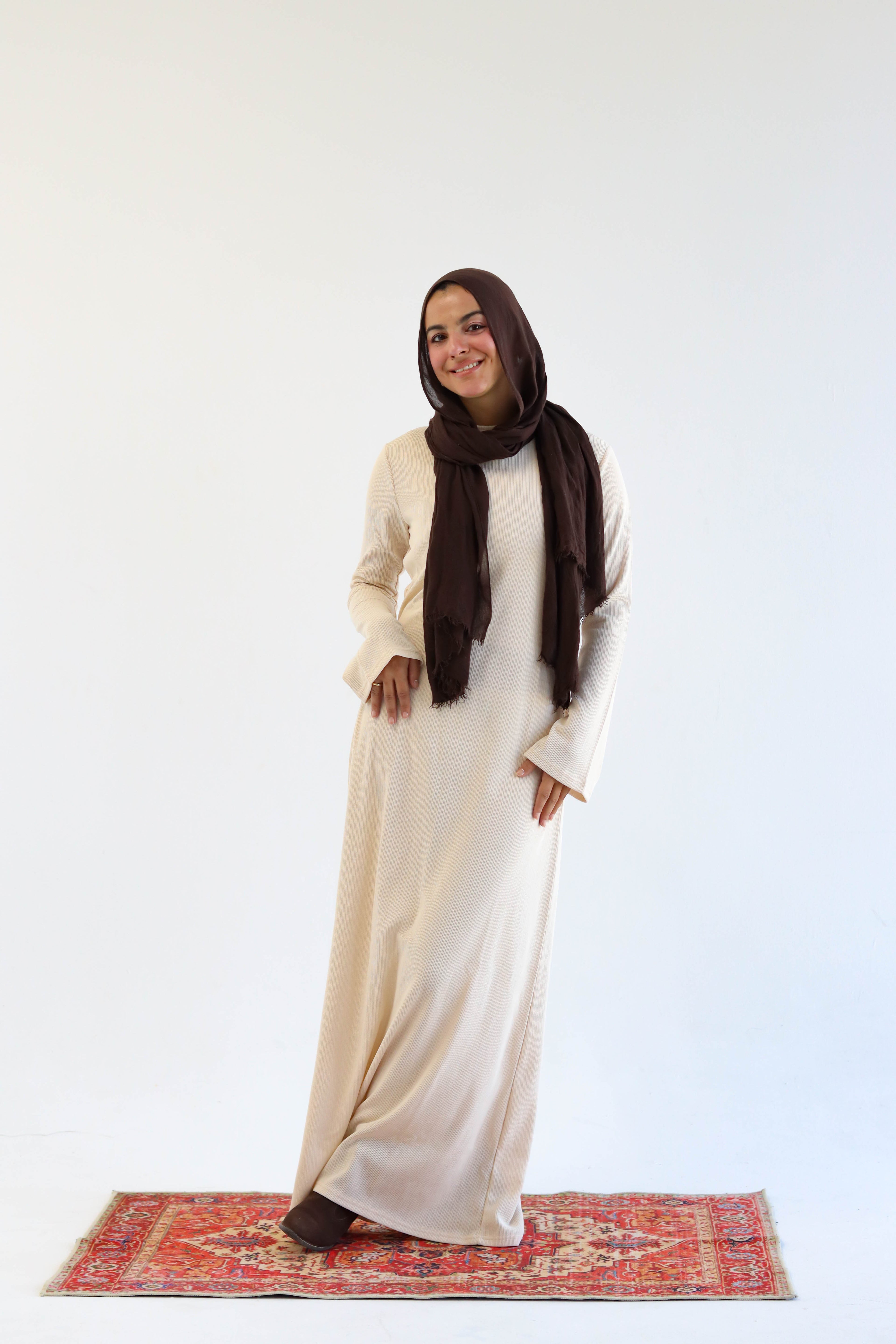 Basic Dress Beige