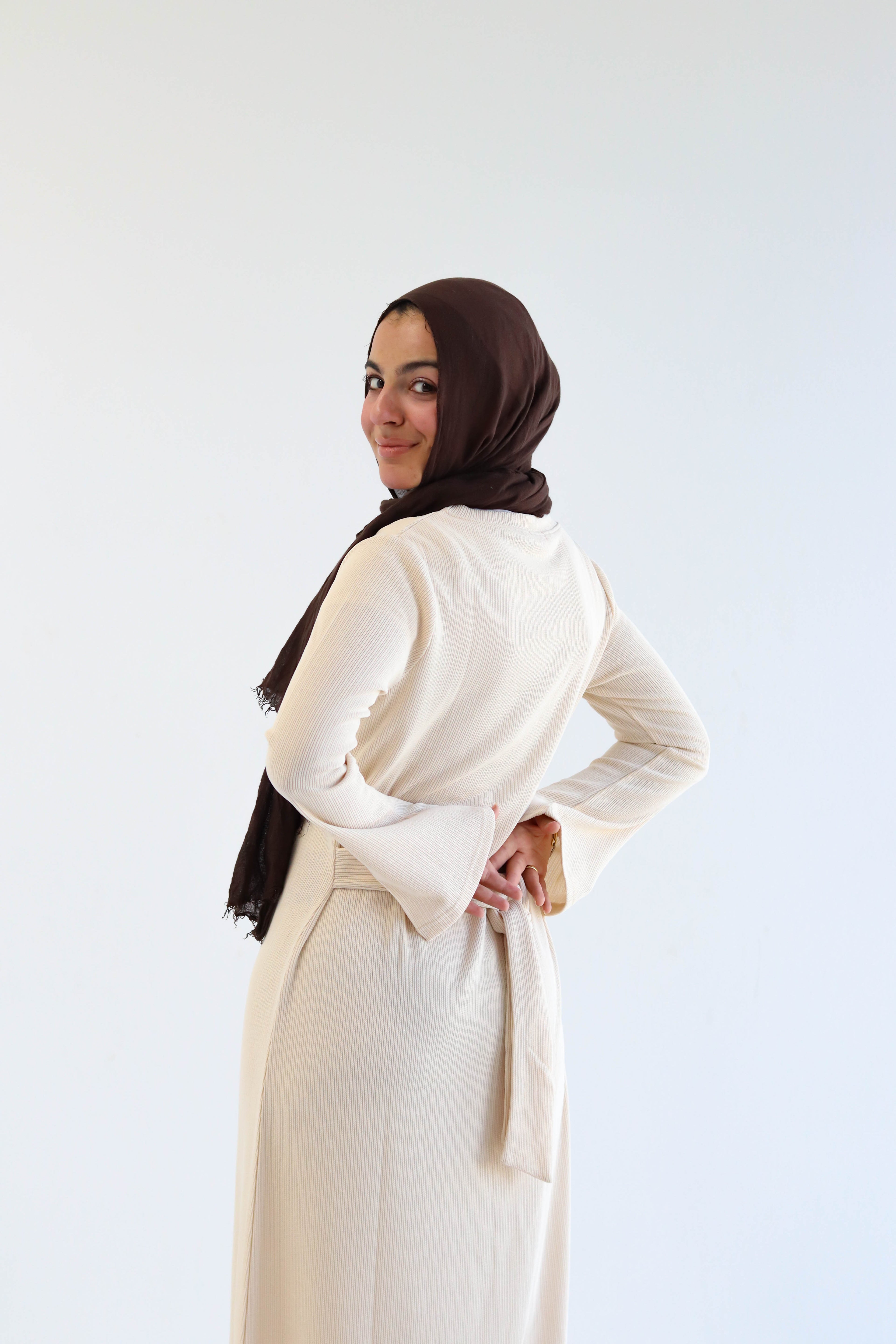 Basic Dress Beige